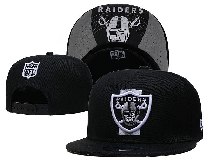 2022 NFL Oakland Raiders Hat YS09243->->Sports Caps